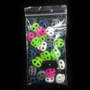 100 W 3"x5" H Baggies Plastic Bags Reclosable 2 Mil Clear Poly
