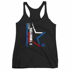 2019 WOD Obsessed 1776 4th of July Women's Racerback Tank