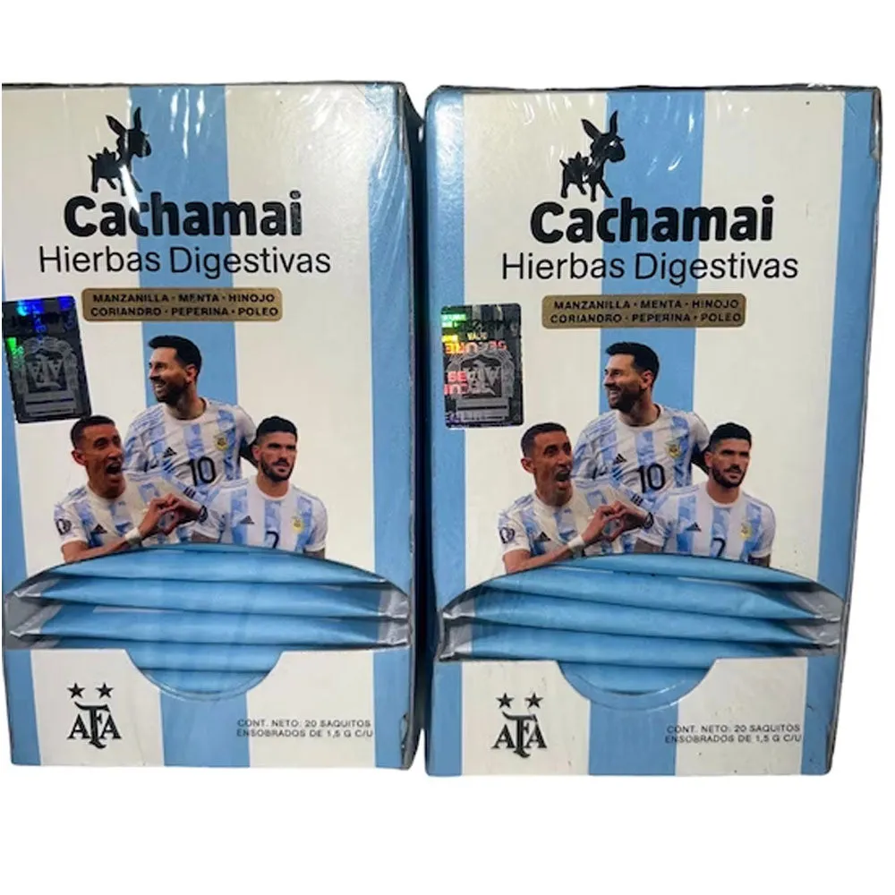 40ct Argentina Cachamai Hierbas Digestivas Tea Bags Mate Yerba Herbal Digestive