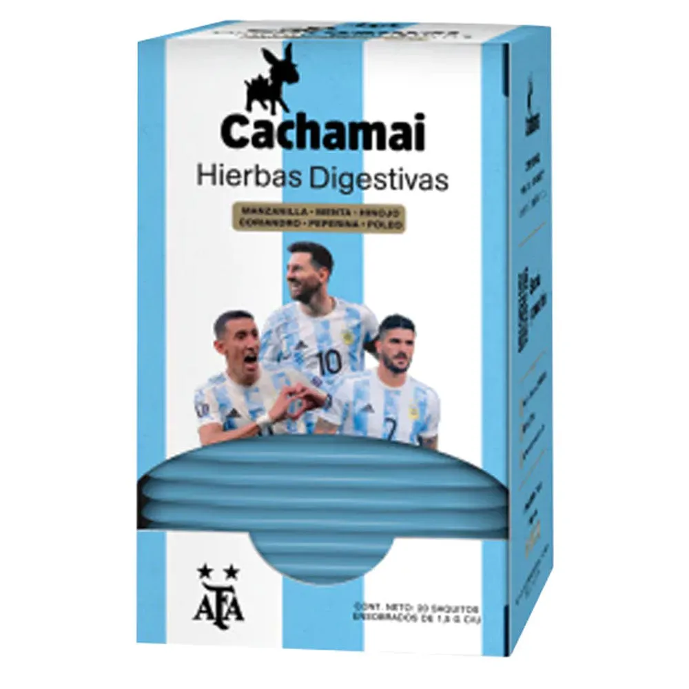 40ct Argentina Cachamai Hierbas Digestivas Tea Bags Mate Yerba Herbal Digestive