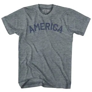 America Womens Tri-Blend Junior Cut T-Shirt America Womens Tri-Blend Junior Cut T-Shirt
