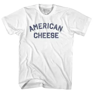 American Cheese Womens Cotton Junior Cut T-Shirt American Cheese Womens Cotton Junior Cut T-Shirt