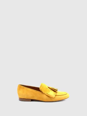 Appliqués Loafers C03L3 Suede Yellow