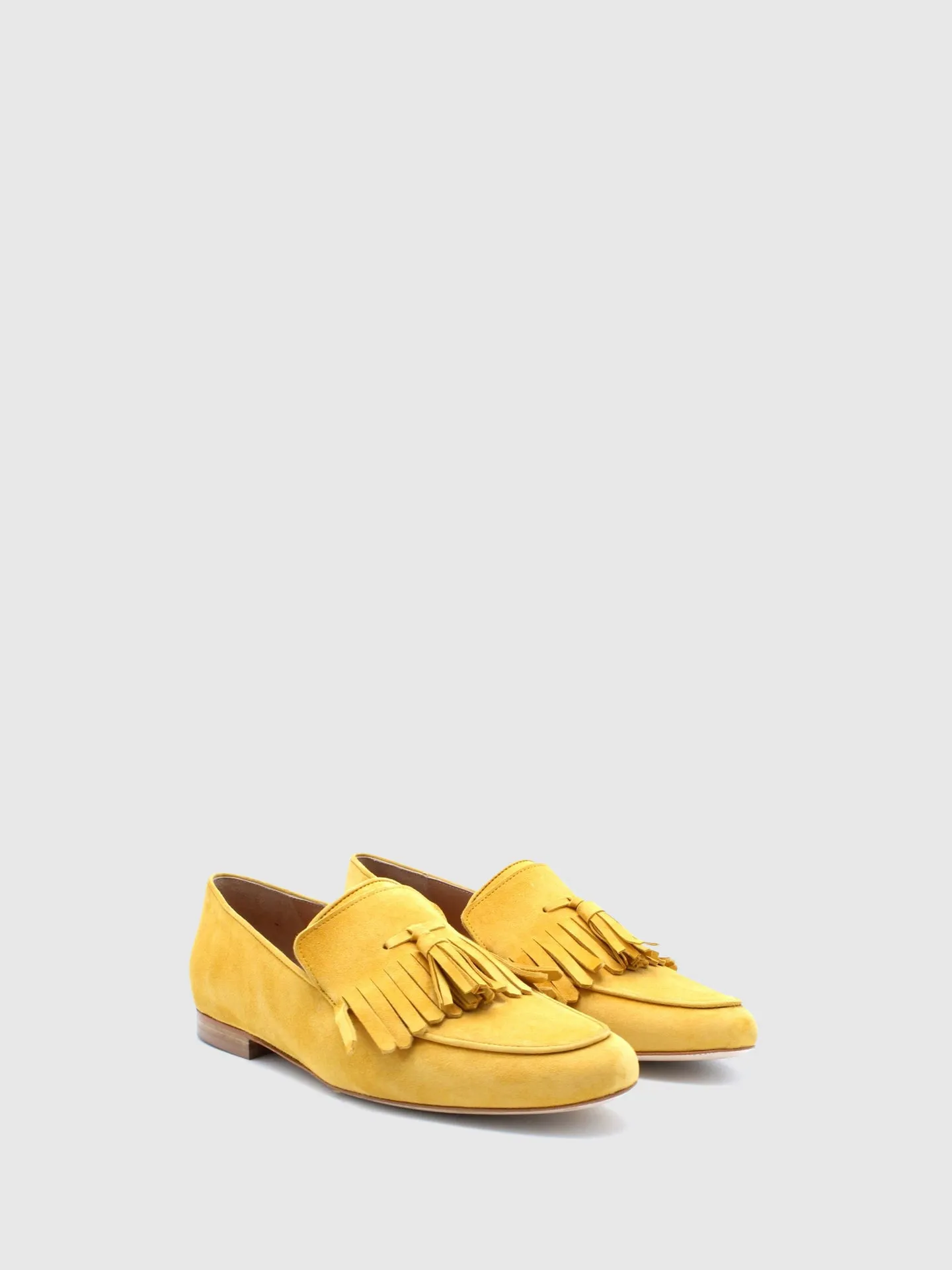 Appliqués Loafers C03L3 Suede Yellow
