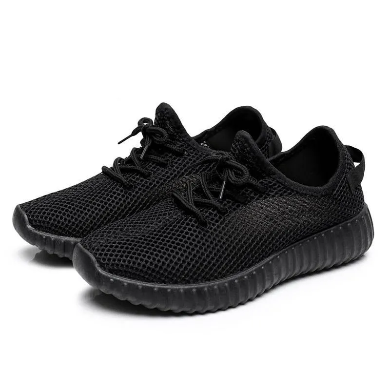 Breathable Fly-knit Mesh Slip On Sneakers