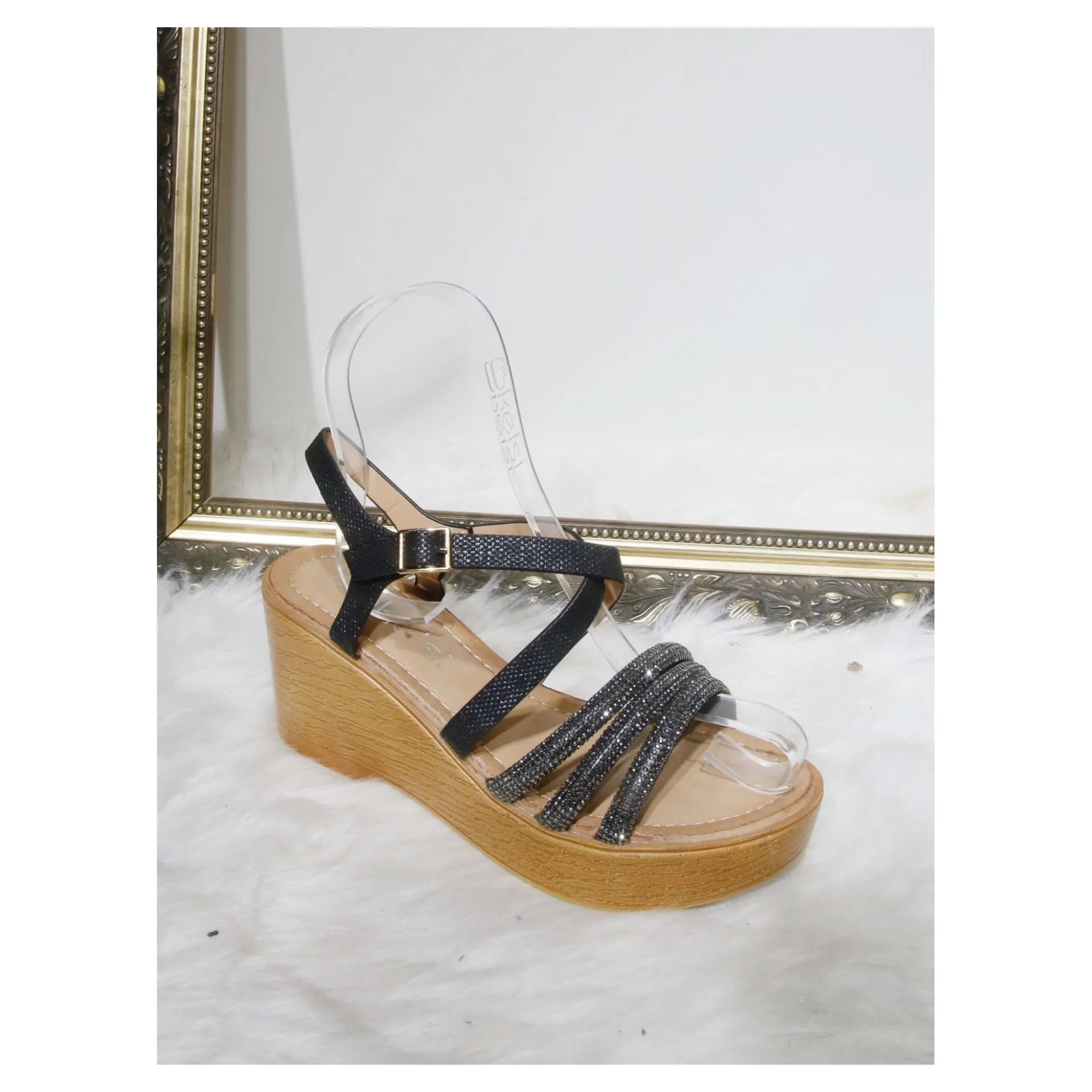 Delia - Bling Wedges