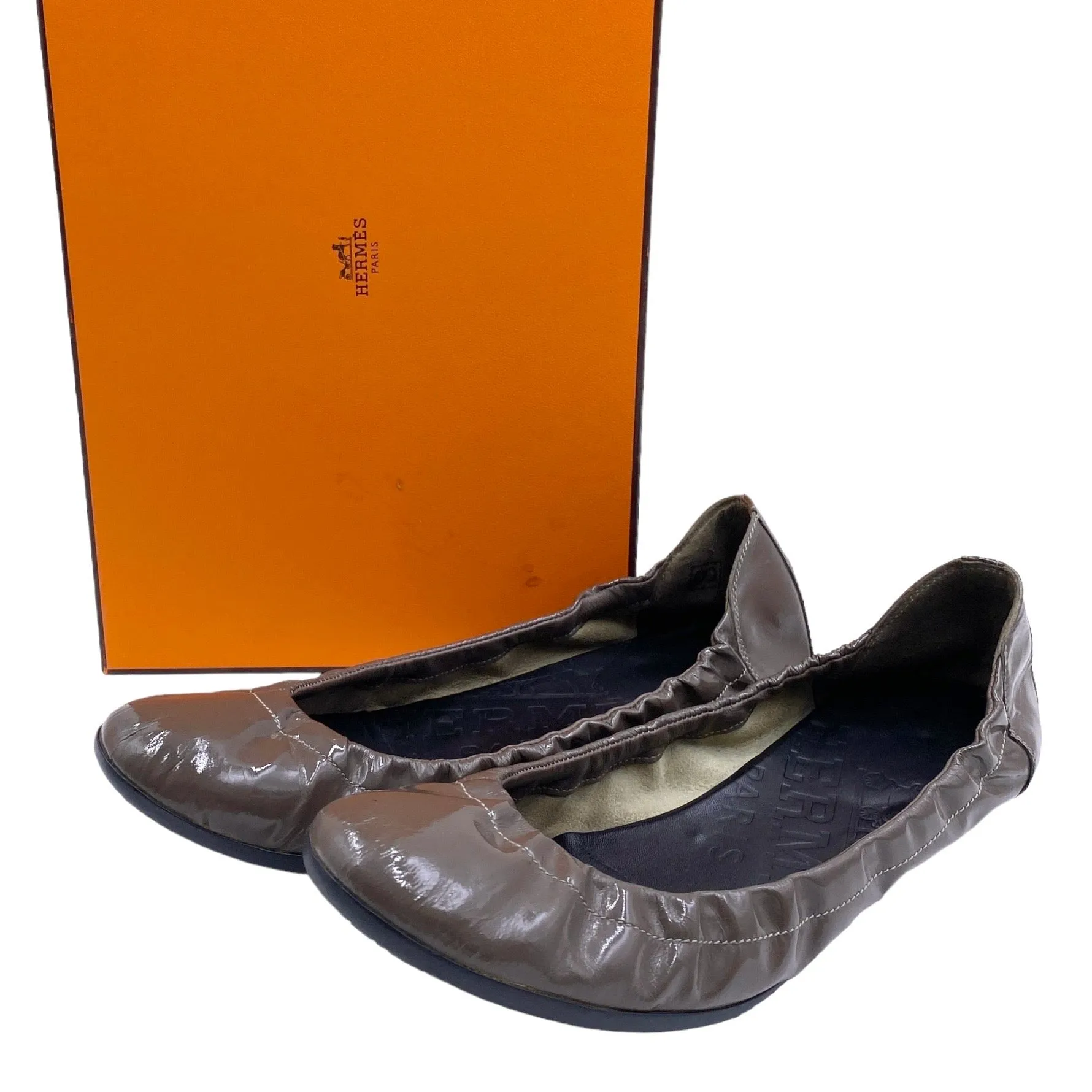 HERMS BALLET FLATS EU 37/ UK 4