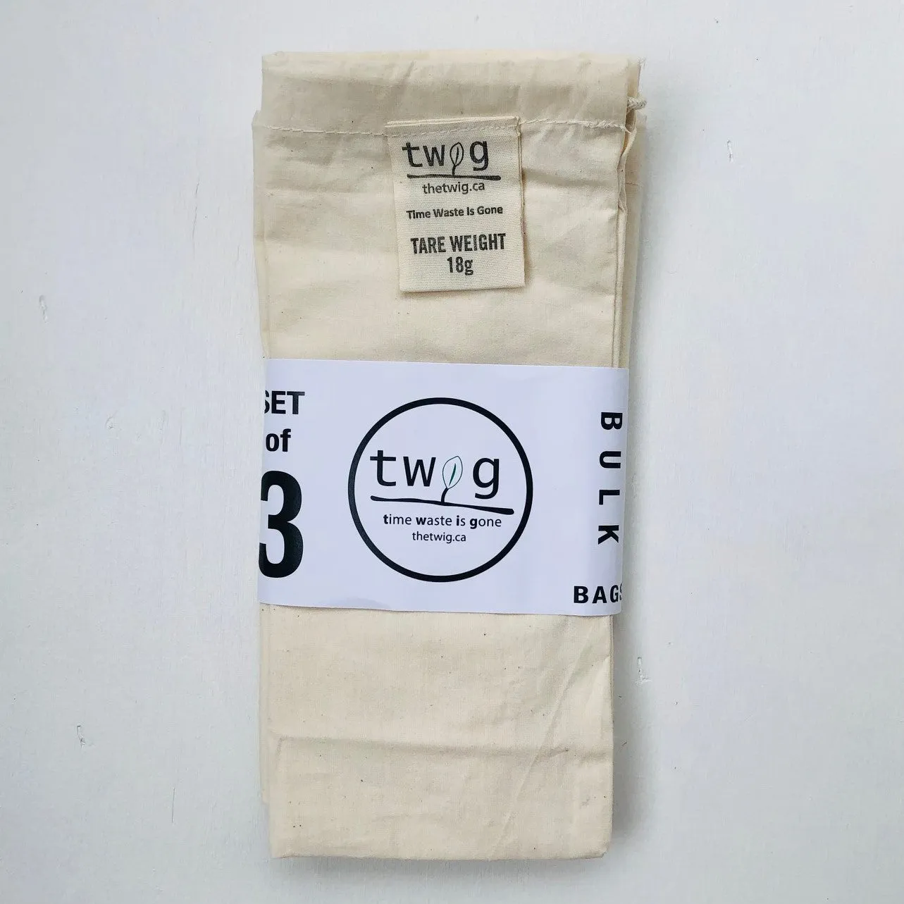 Reusable Produce Bulk Bags  3 Pack | Fairtrade Cotton Bags