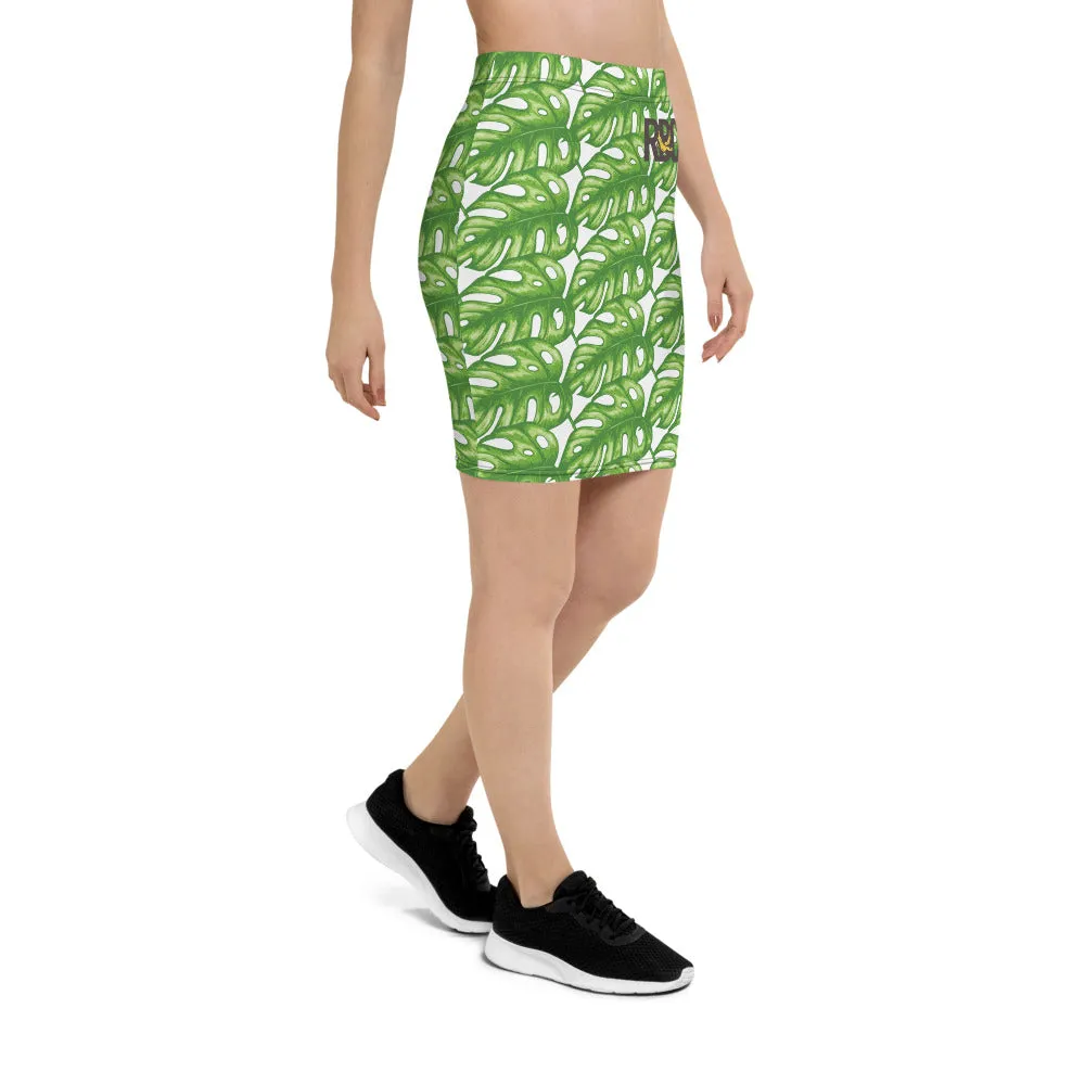 Rotten Banana Clothing Pencil Skirt Green