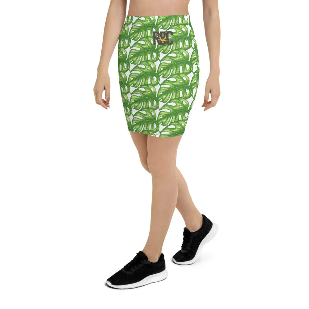 Rotten Banana Clothing Pencil Skirt Green