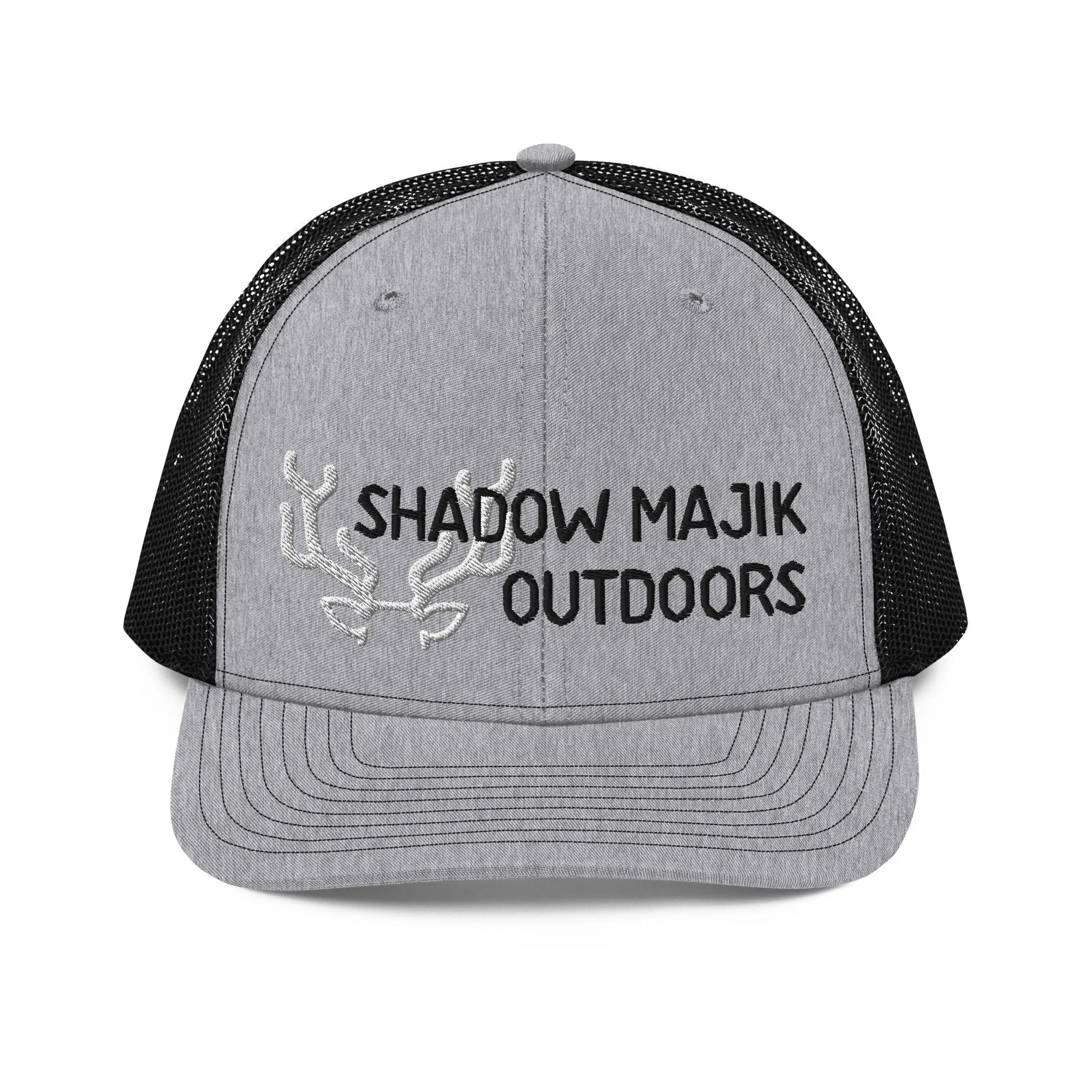 SMO-White Rack Richardson 112 Trucker Cap