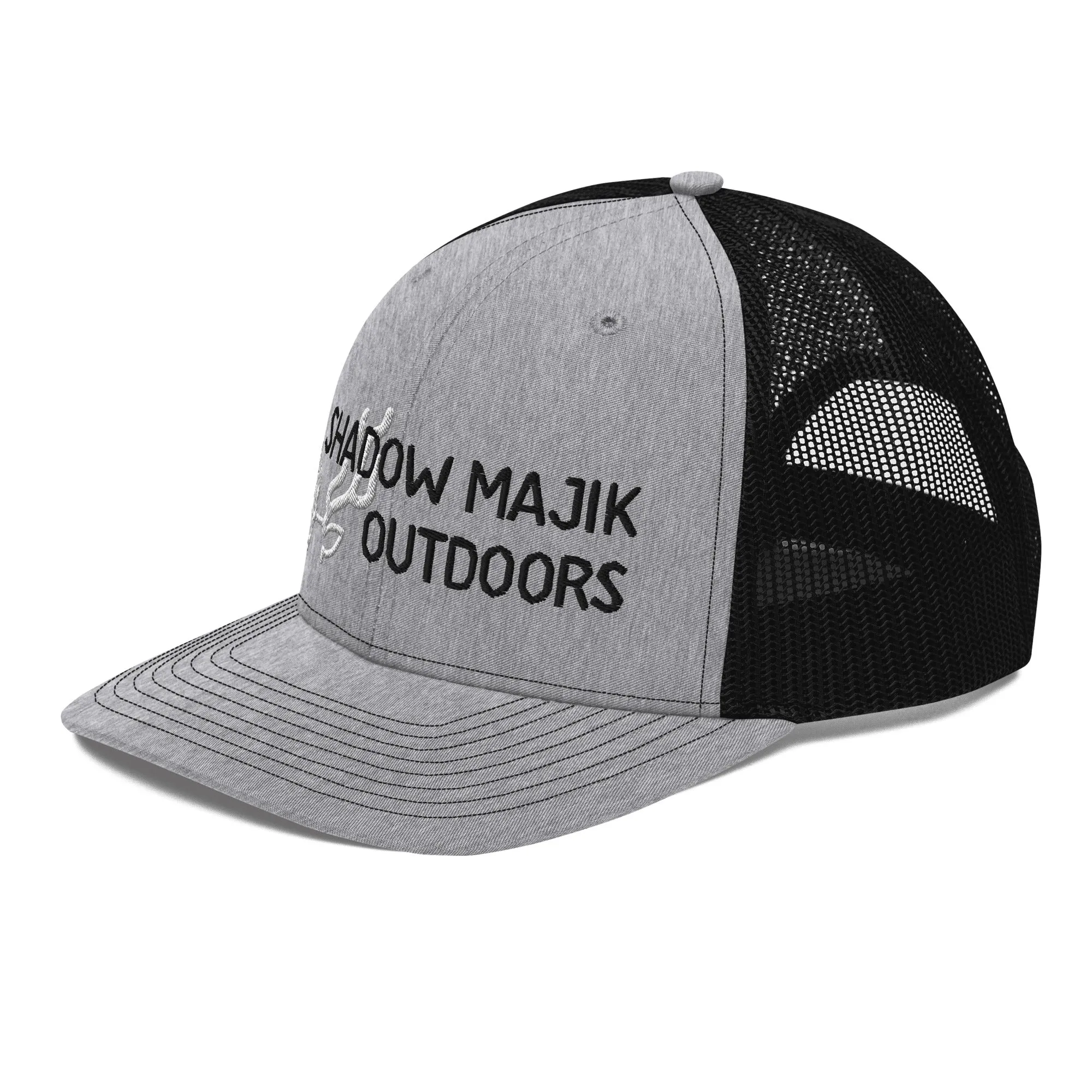 SMO-White Rack Richardson 112 Trucker Cap