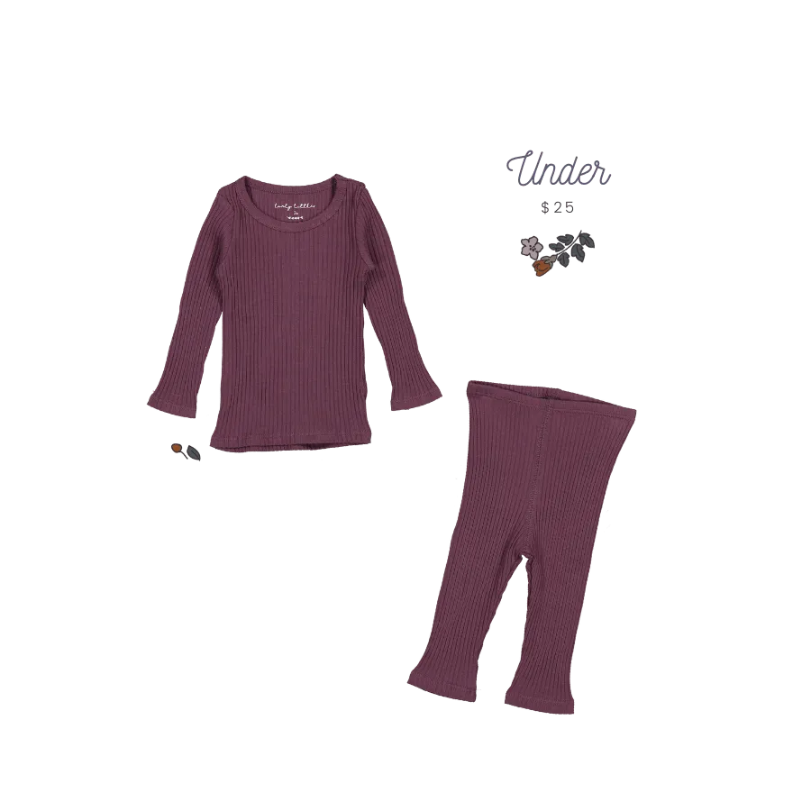 The Legging Set - Mulberry