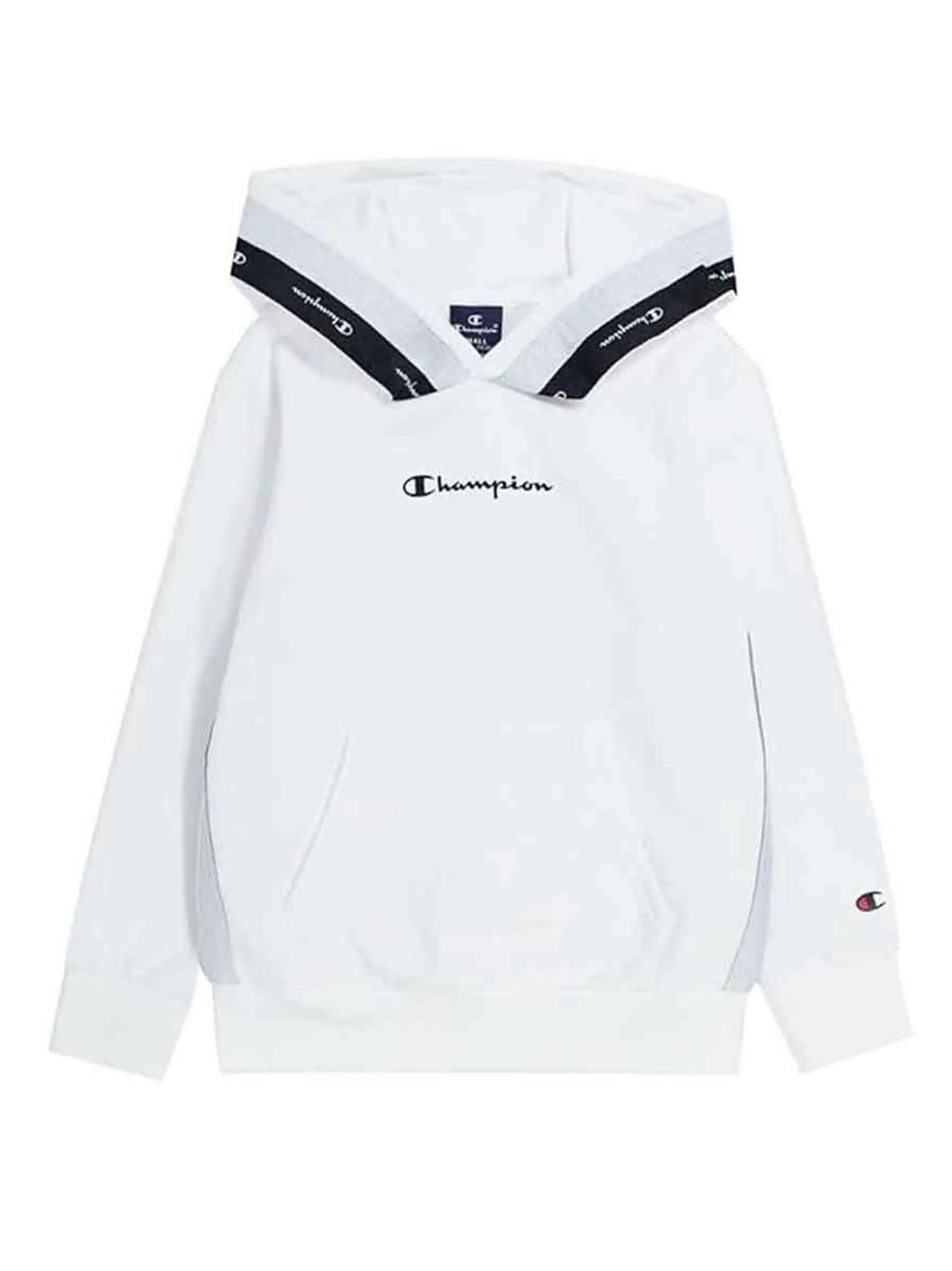 Women's Brand Logo Printed Hoodie,White